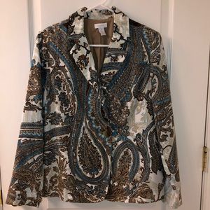 Chico’s Paisley Jacket